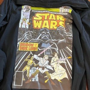 Star Wars long sleeve hoodie size small